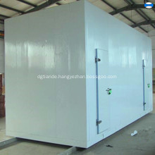 Remote refrigerant unit cold room